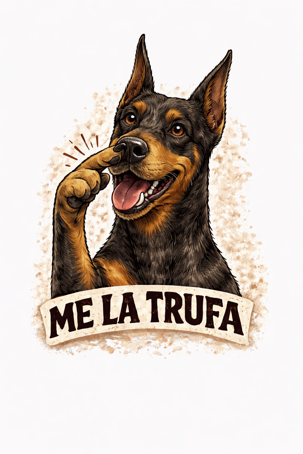 Sudadera personalizada “Me la Trufa” – Sudadera divertida para amantes de los perros