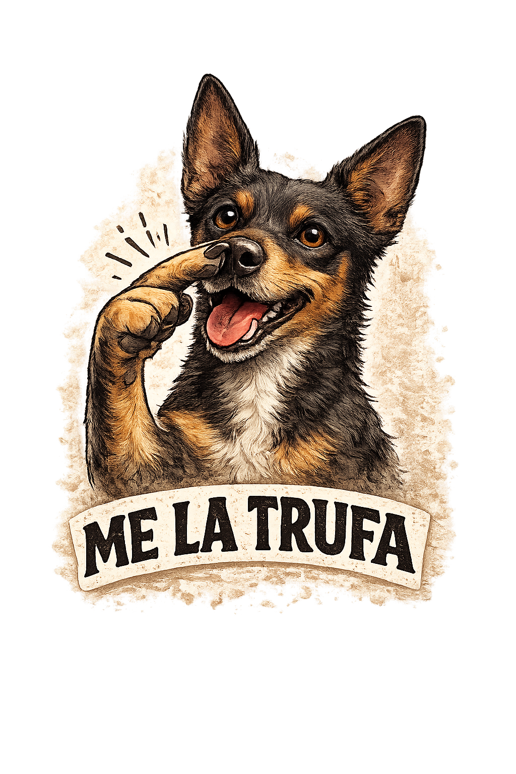 Sudadera personalizada “Me la Trufa” – Sudadera divertida para amantes de los perros