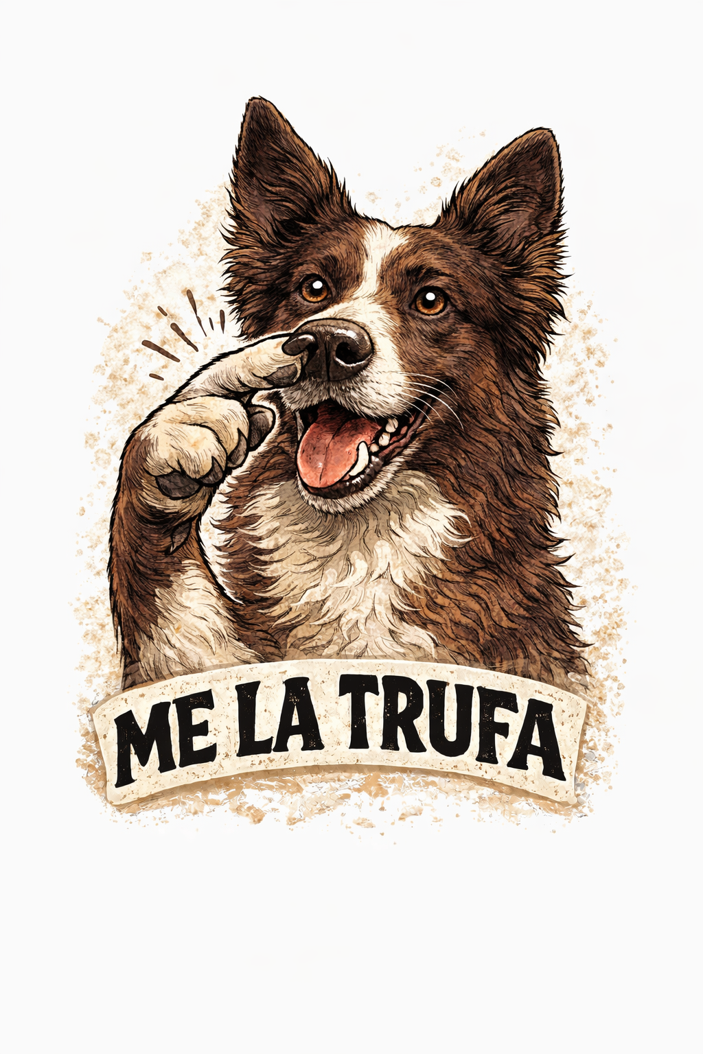 Sudadera personalizada “Me la Trufa” – Sudadera divertida para amantes de los perros