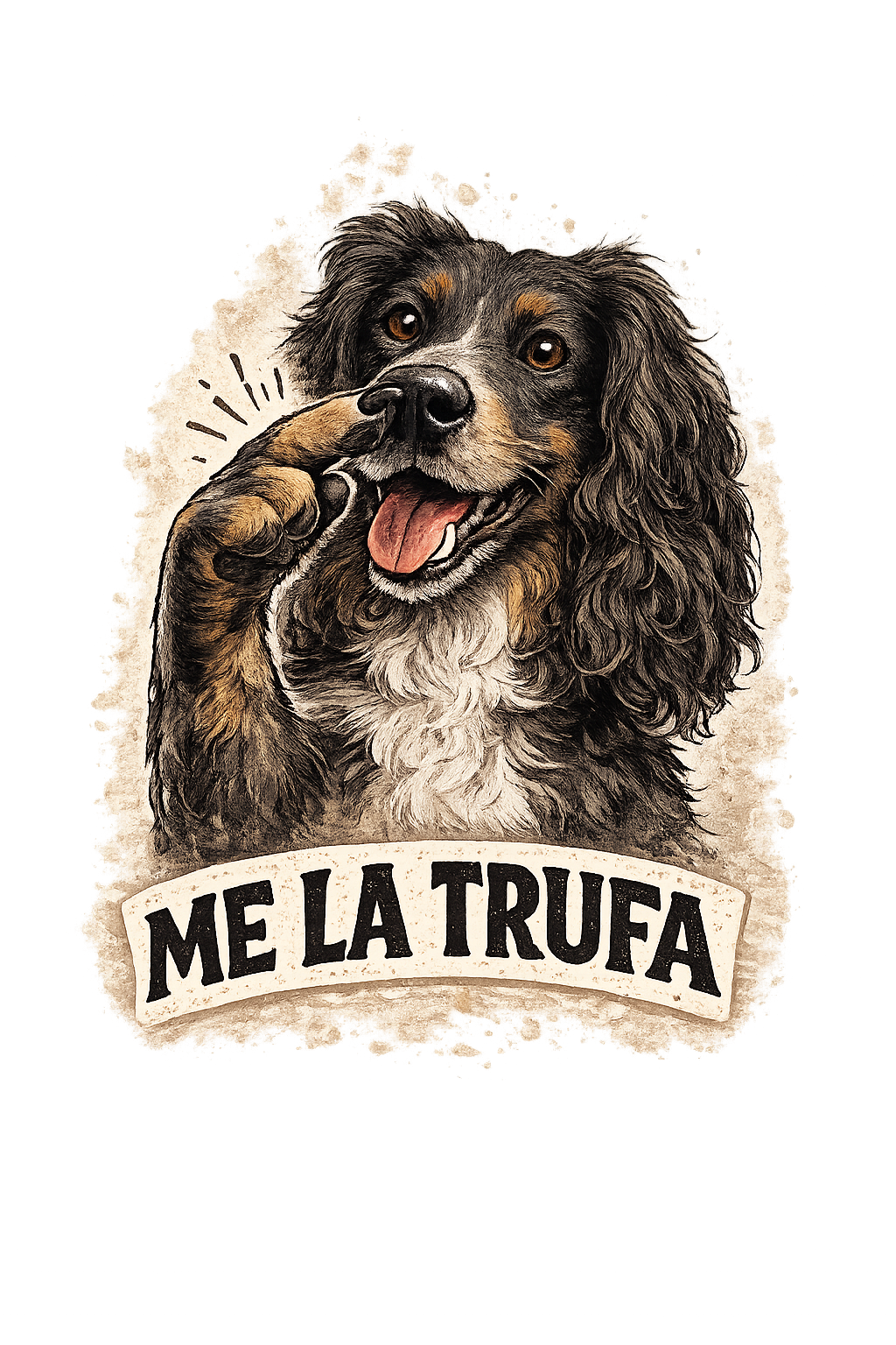 Sudadera personalizada “Me la Trufa” – Sudadera divertida para amantes de los perros