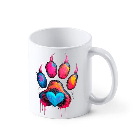 Taza HUELLA GATO #TRUELOVE