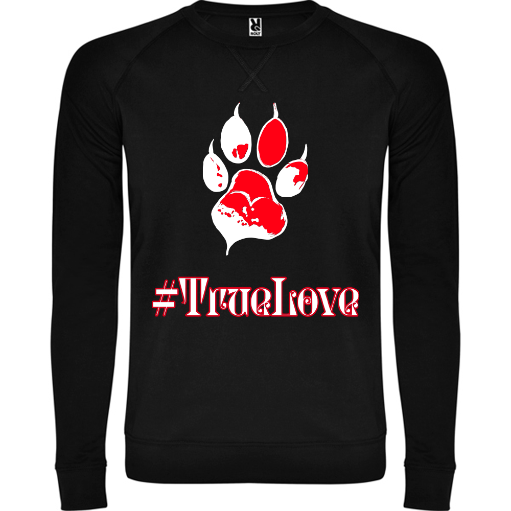 Sudadera negra truelove